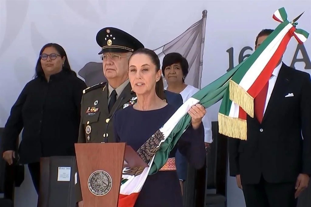 El destino de México es ser libre y soberano: Sheinbaum