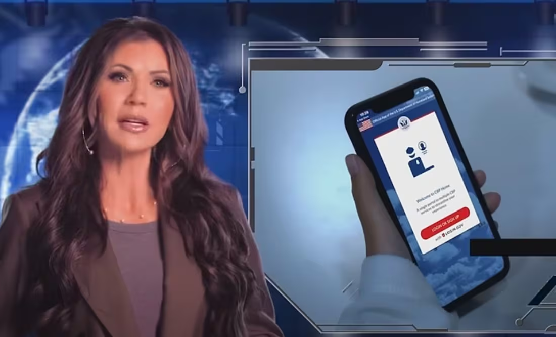 Circula en México nuevo spot de Kristi Noem; pide a migrantes en EU “deportarse” a sí mismos