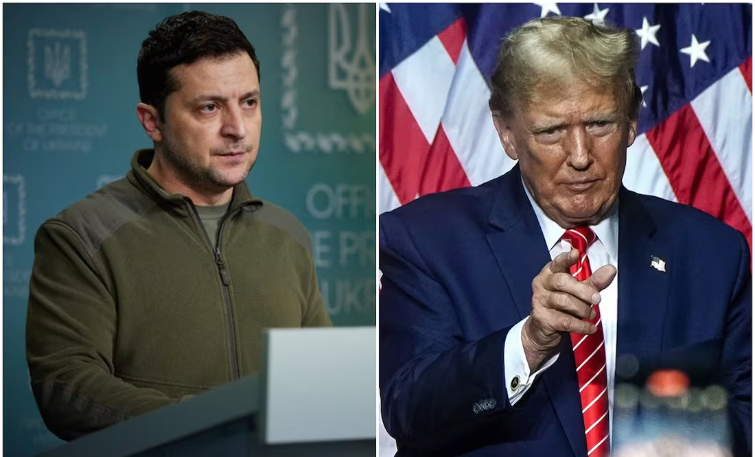 Ucrania está «lista» para negociaciones de paz en «cualquier formato», dice Zelenski tras llamada con Trump