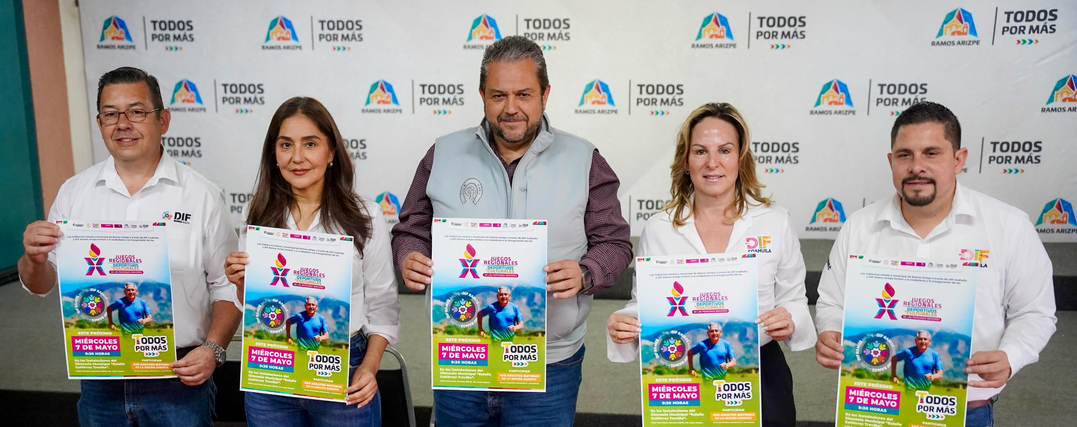 Recibirá Ramos a nuestros Adultos Mayores