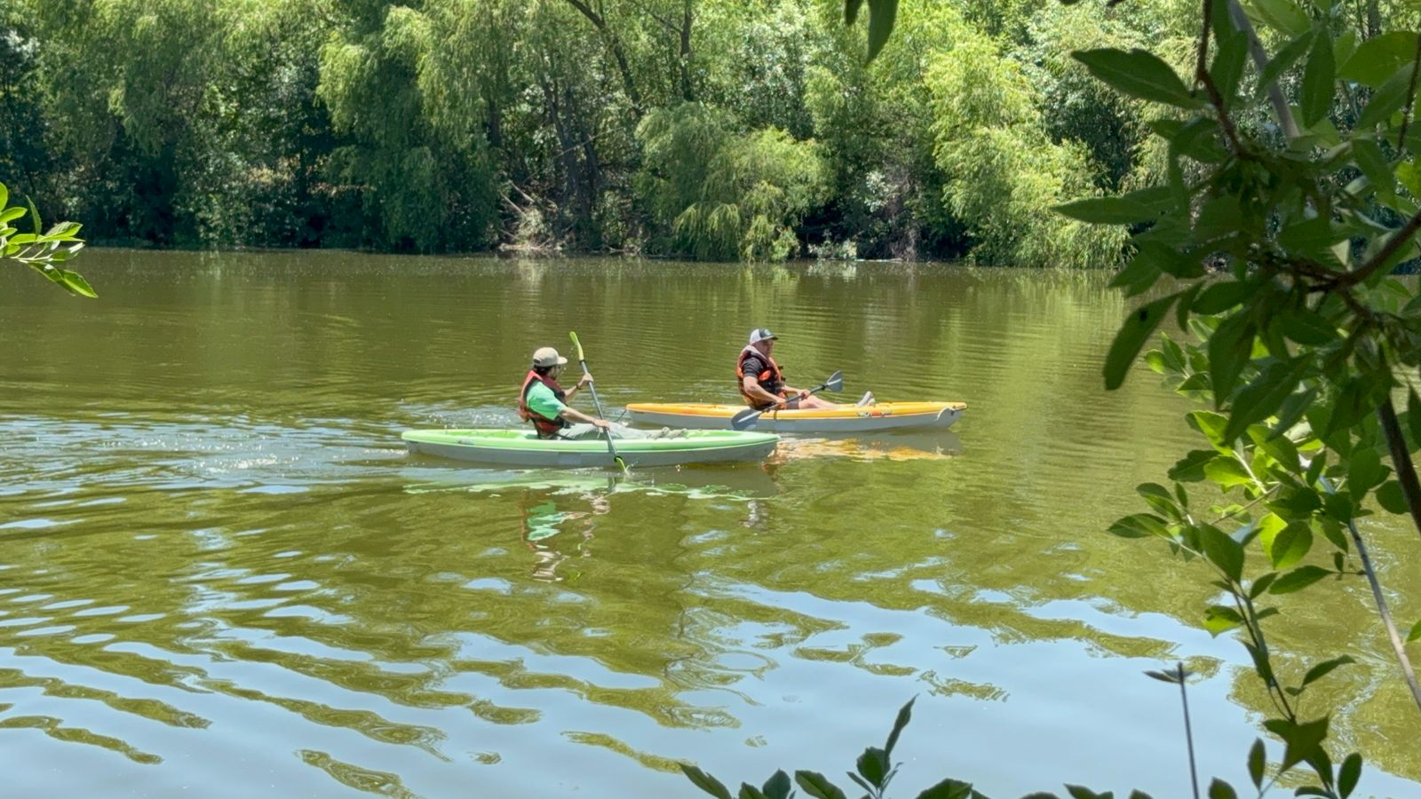 Realizan con éxito torneo de pesca infantil en el río Sabinas