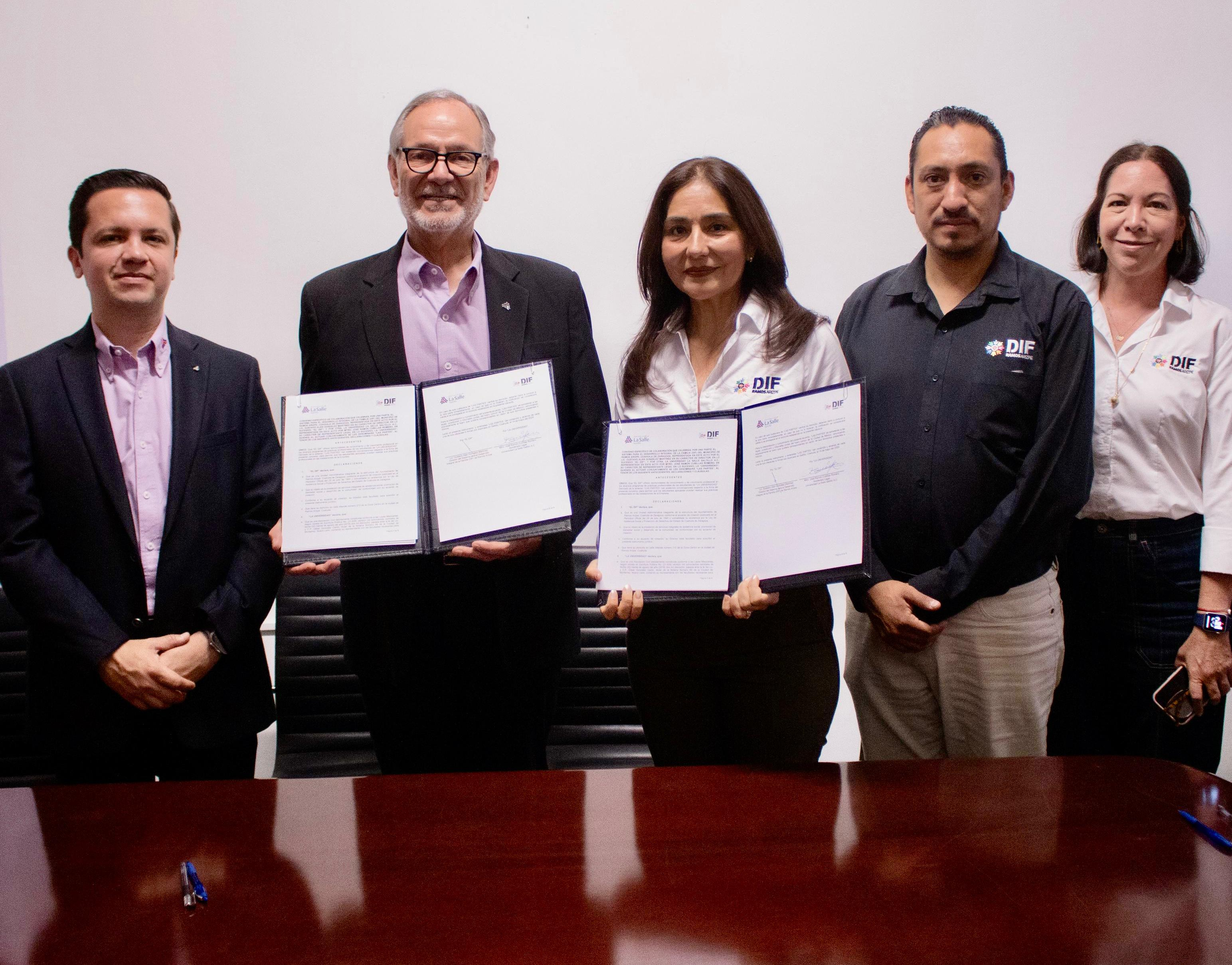 «Unidos por el Bien Común: Gobierno Municipal y Universidad La Salle Firman Convenio de Colaboración»