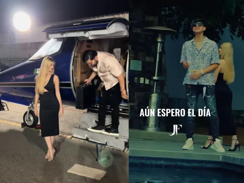 Valeria Márquez habría aparecido en videos de corridos con Luis R Conriquez