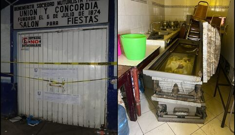 Ataúdes como hieleras y extintores caducados; esto fue lo que hallaron en inmueble donde se realizaba fiesta clandestina con menores en la Guerrero