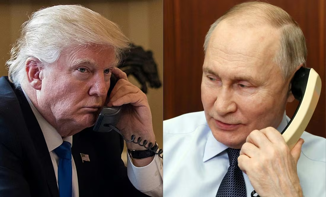 Trump hablará con Putin el lunes; confía que «sea un día productivo, se logre un alto al fuego y termine esta guerra»