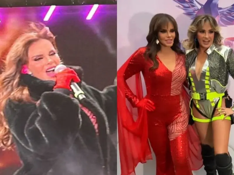 Lucía Méndez aparece en Tecate Emblema junto a María José tras ser hospitalizada por covid-19