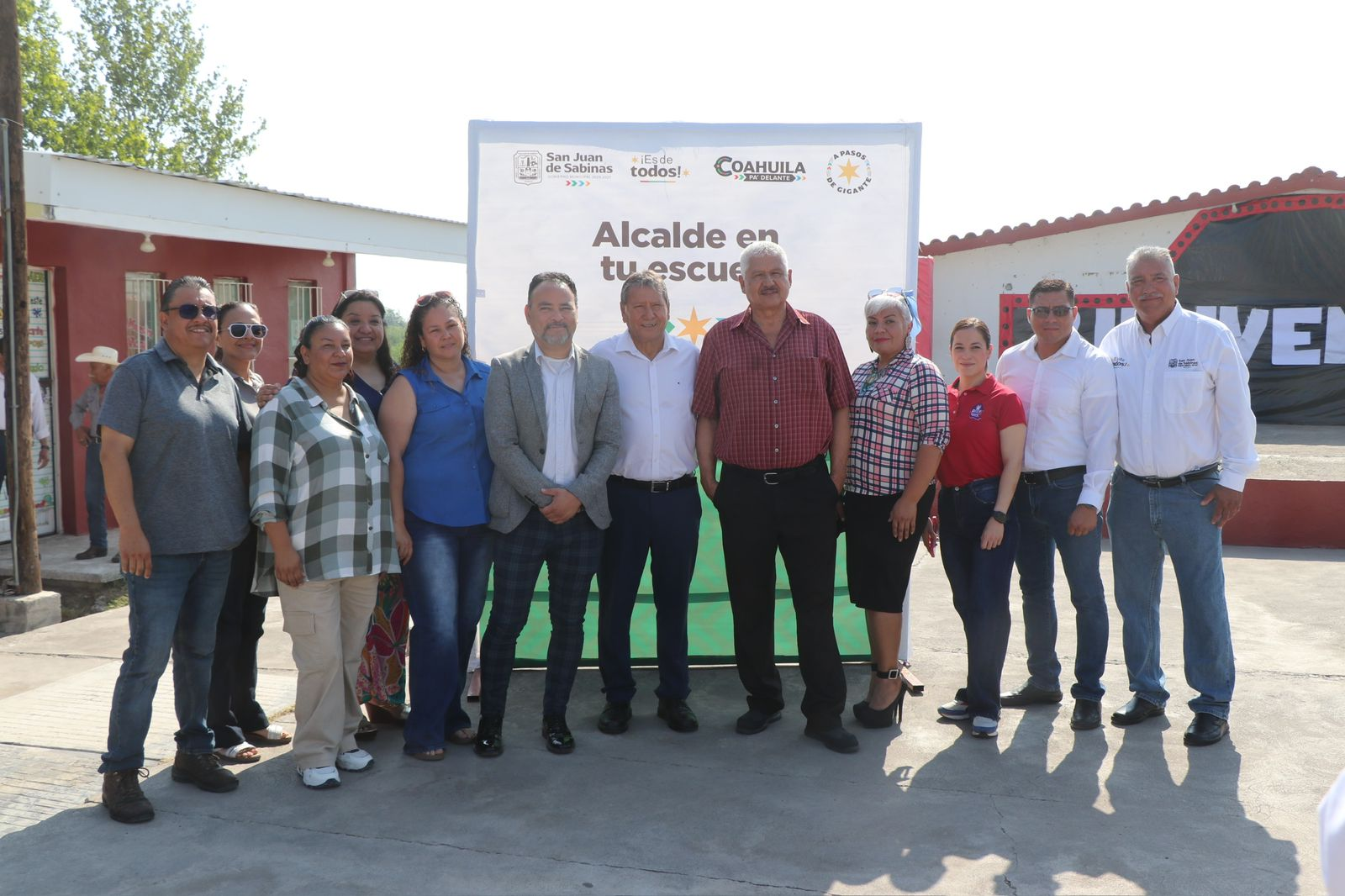 Anuncia Óscar Ríos construcción de techumbre en primaria «Cuauhtémoc» con inversión de 3.7 mdp