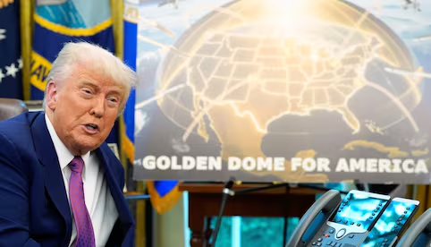 Cúpula Dorada de EU: ¿Cómo es el ambicioso escudo antimisiles con el que Trump quiere proteger a EU?