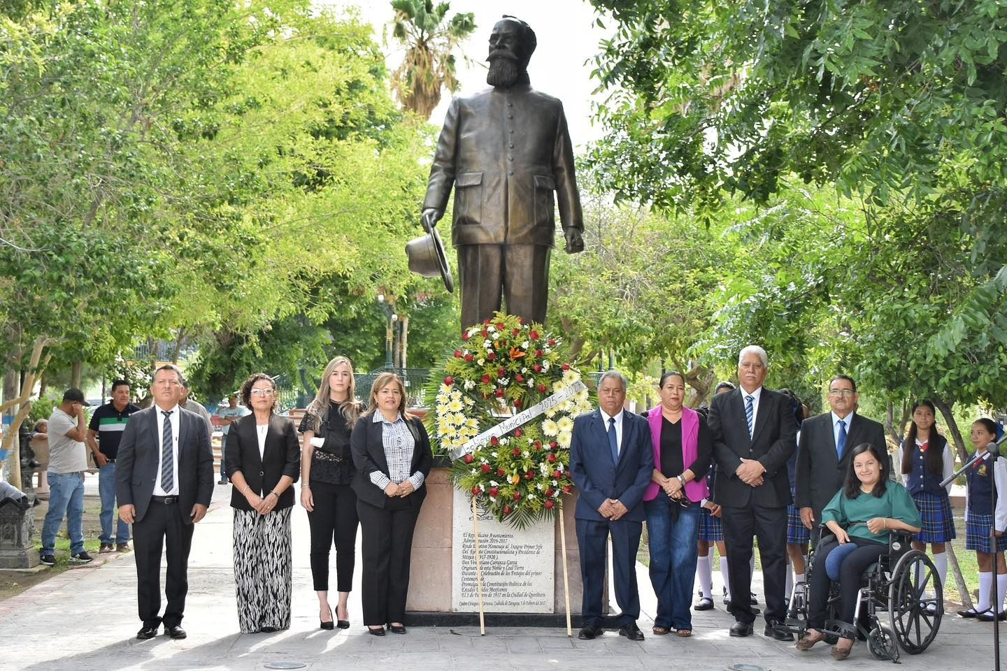 Conmemora Cuatro Ciénegas aniversario luctuoso de Venustiano Carranza