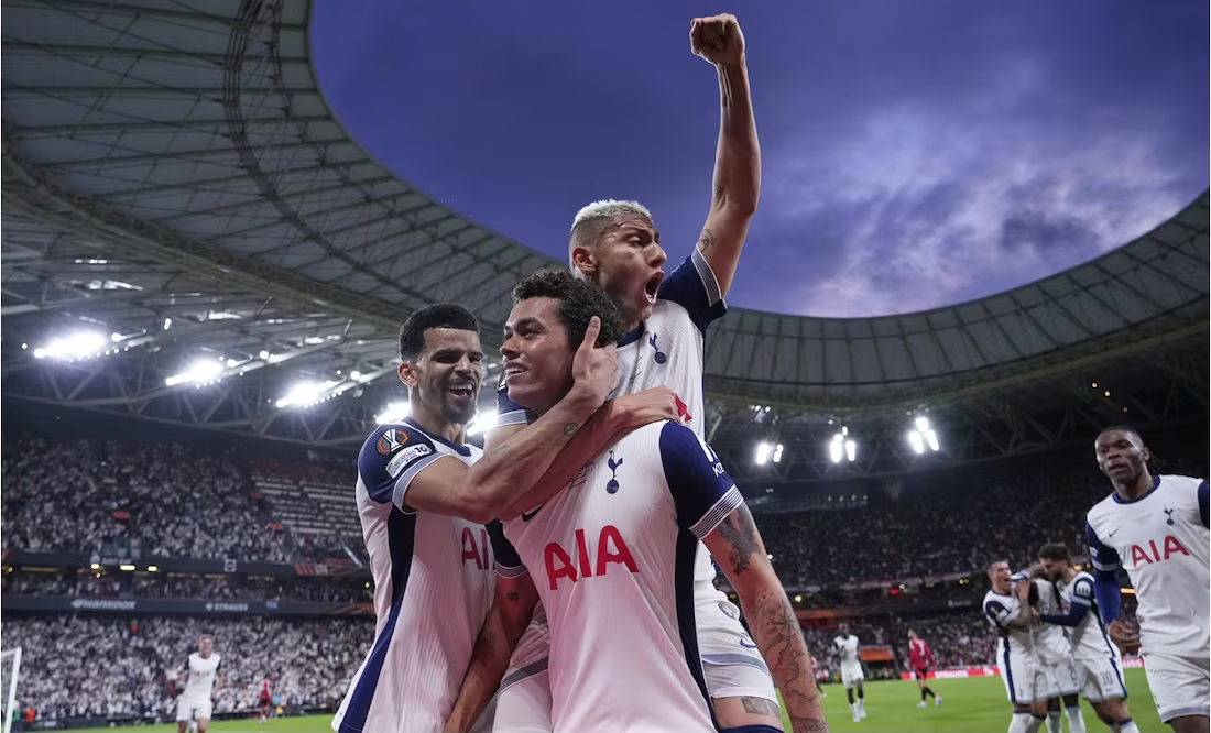Tottenham Hostspur se convierte en campeón de la Europa League; derrotó con drama al Manchester United