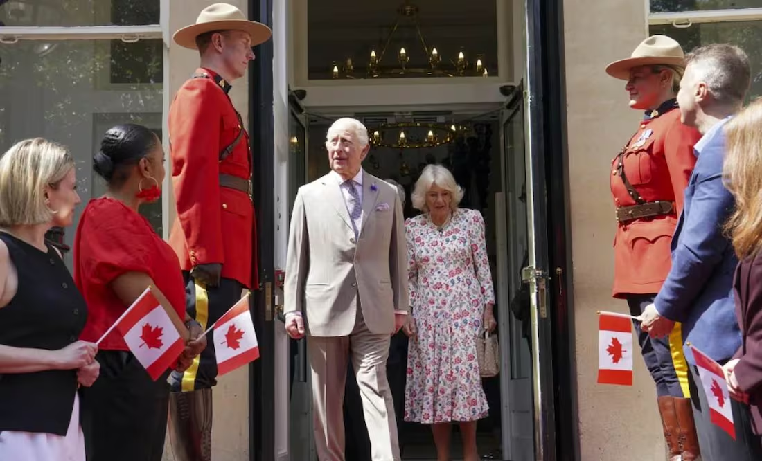Rey Carlos III llega a Canadá en apoyo tras amenazas de Trump; insiste en que será el estado 51 de EU
