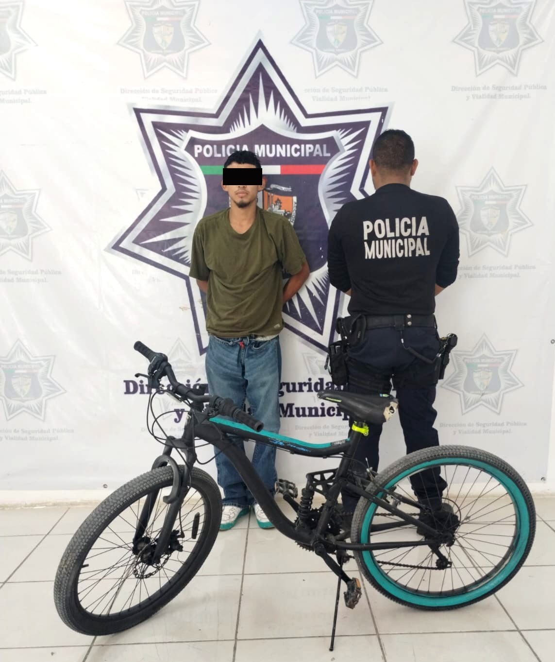 Arrestan a ladrón por robo de bicicleta en Sabinas
