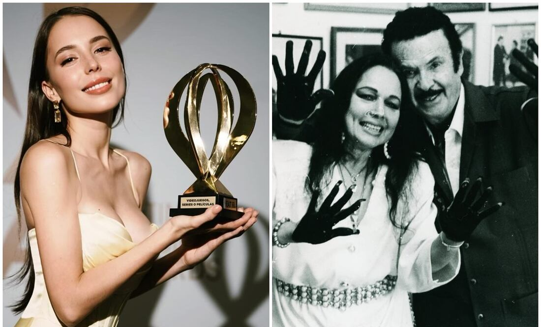 Aplauden premio de Majo Aguilar; busca contar historia de amor de sus abuelos Flor Silvestre y Antonio Aguilar