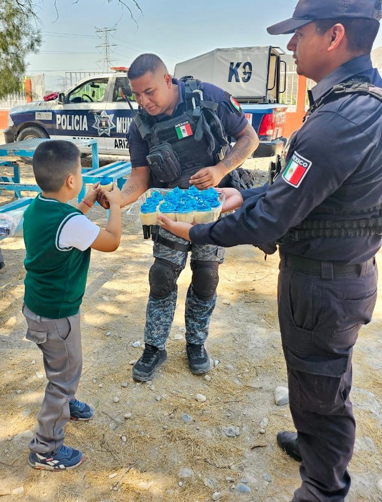 Refuerzan labores de proximidad social en Ramos con exhibiciones del Agrupamiento K9