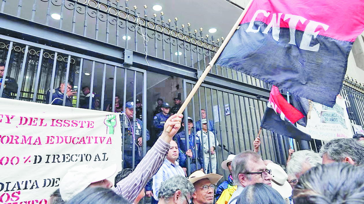 Ve CNTE agotado diálogo con Segob