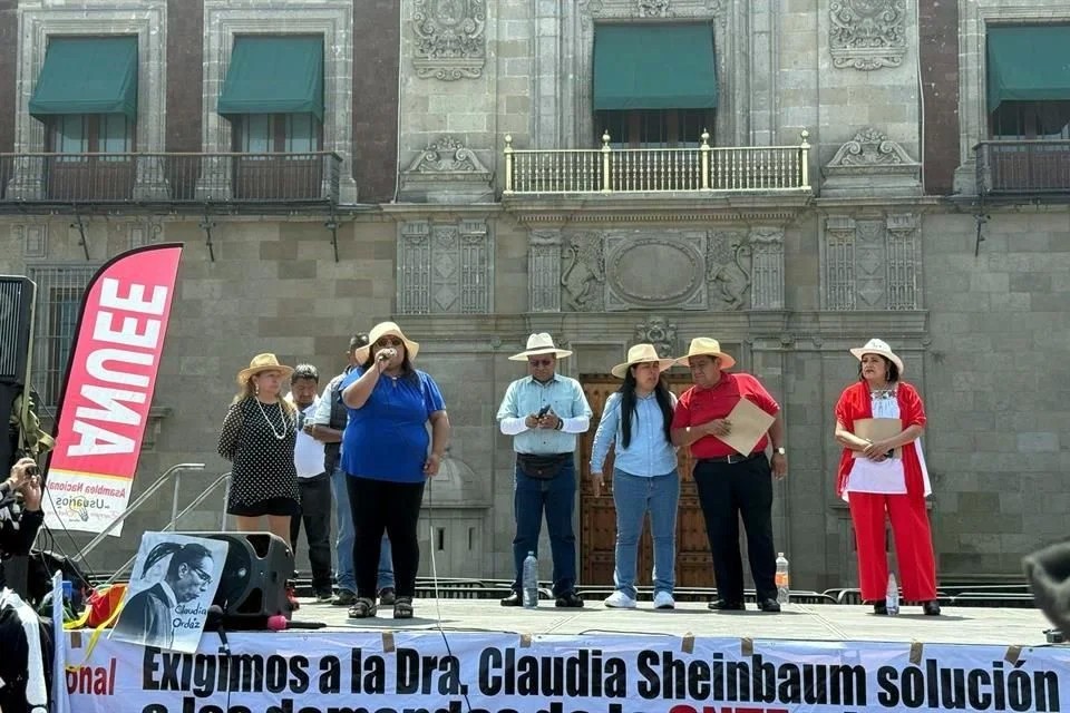 Nos vamos, pero volveremos doble o triple: CNTE