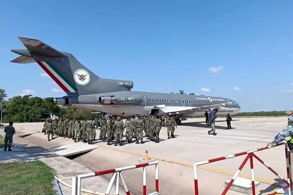 Refuerzan seguridad en Sinaloa con mil 600 efectivos