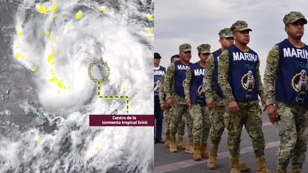 Tocaría tormenta Erick tierra como huracán categoría 3