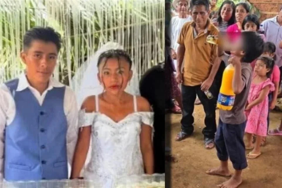 Se casan adolescentes en Oaxaca… ¡niños toman alcohol!