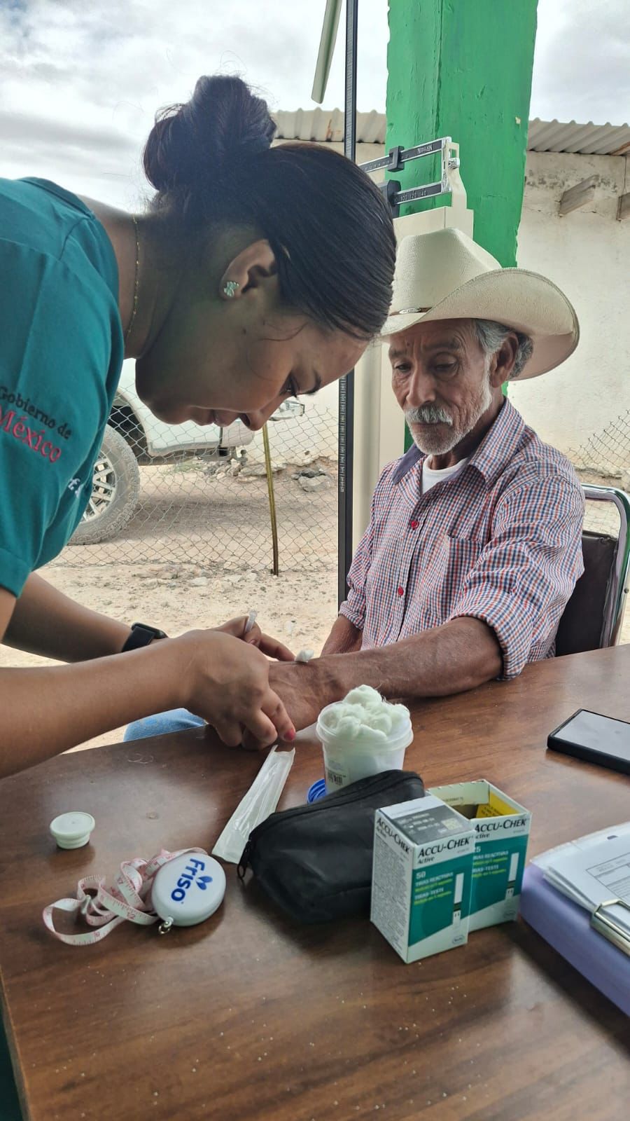 Impulsa Leija programa de salud en zonas rurales