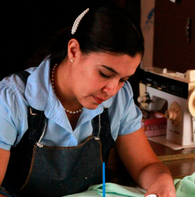 Gaby quien convirtió a Parras en su lienzo