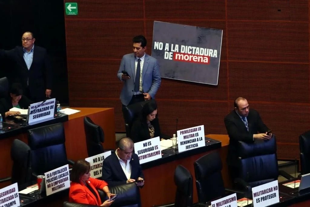 Avala Senado nueva ley de Guardia Nacional