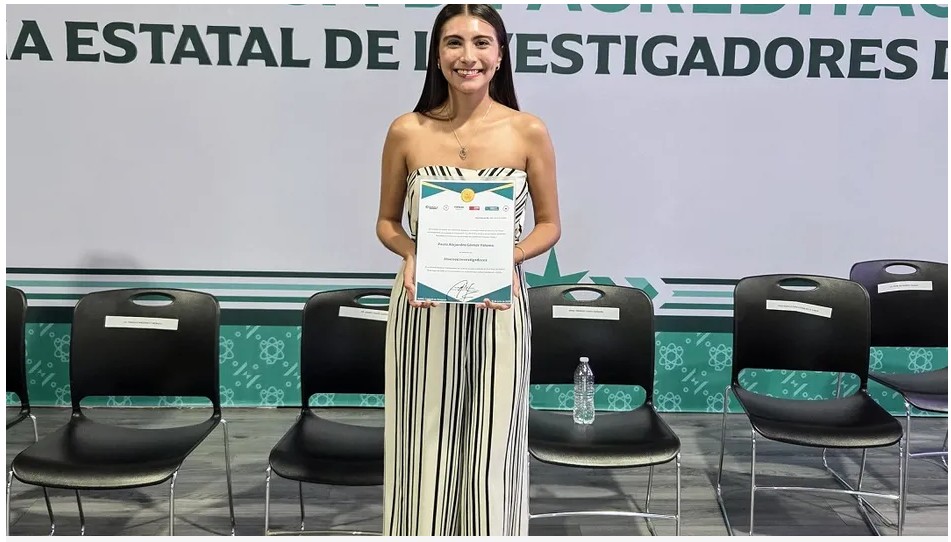 Distinguen a Paula Gómez como Investigadora Joven