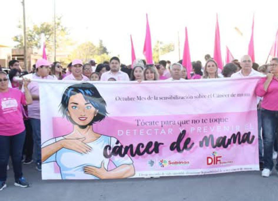 Crece número de mujeres con cáncer en Sabinas
