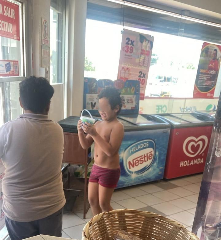 Resguardan a 3 niños en evidente abandono