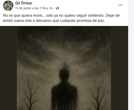 Hacía Gilberto apología a Lucifer y a la muerte