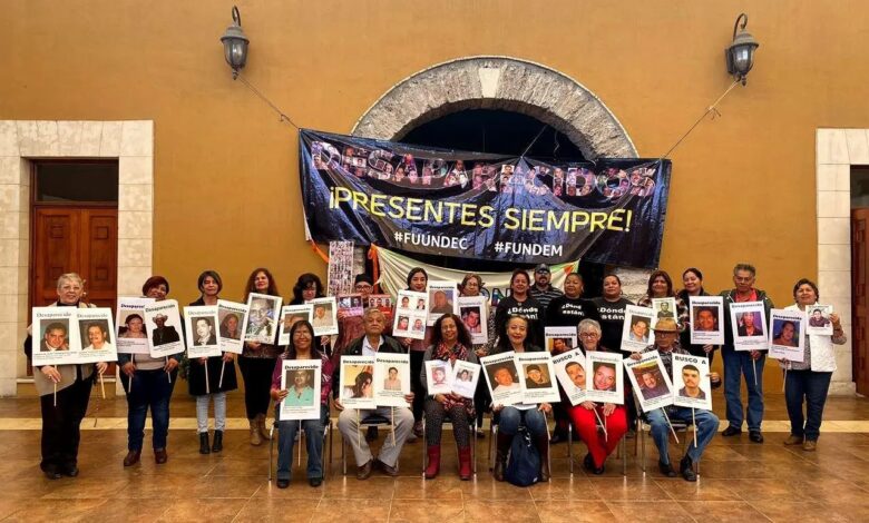 Rechazan colectivos reforma en materia de desaparecidos