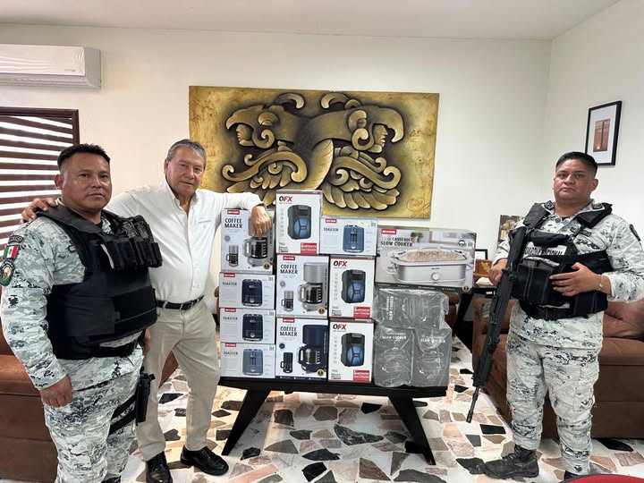 Refrenda alcalde respaldo a la GN