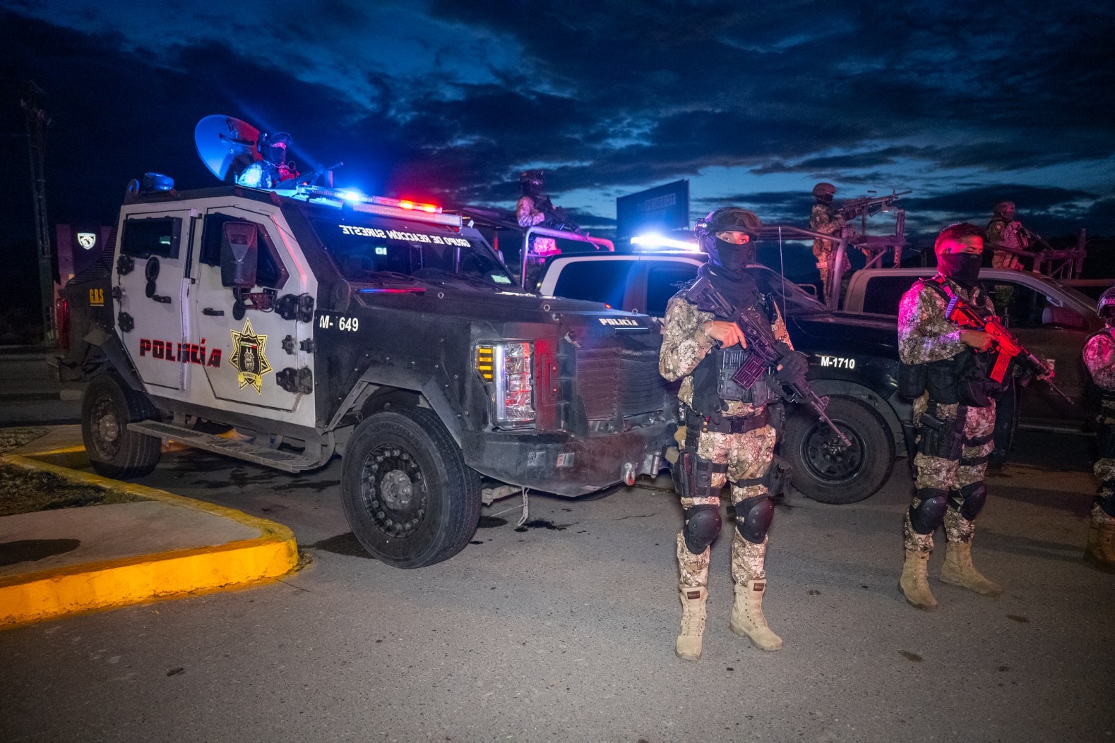 Hay seguridad en Saltillo con operativos coordinados
