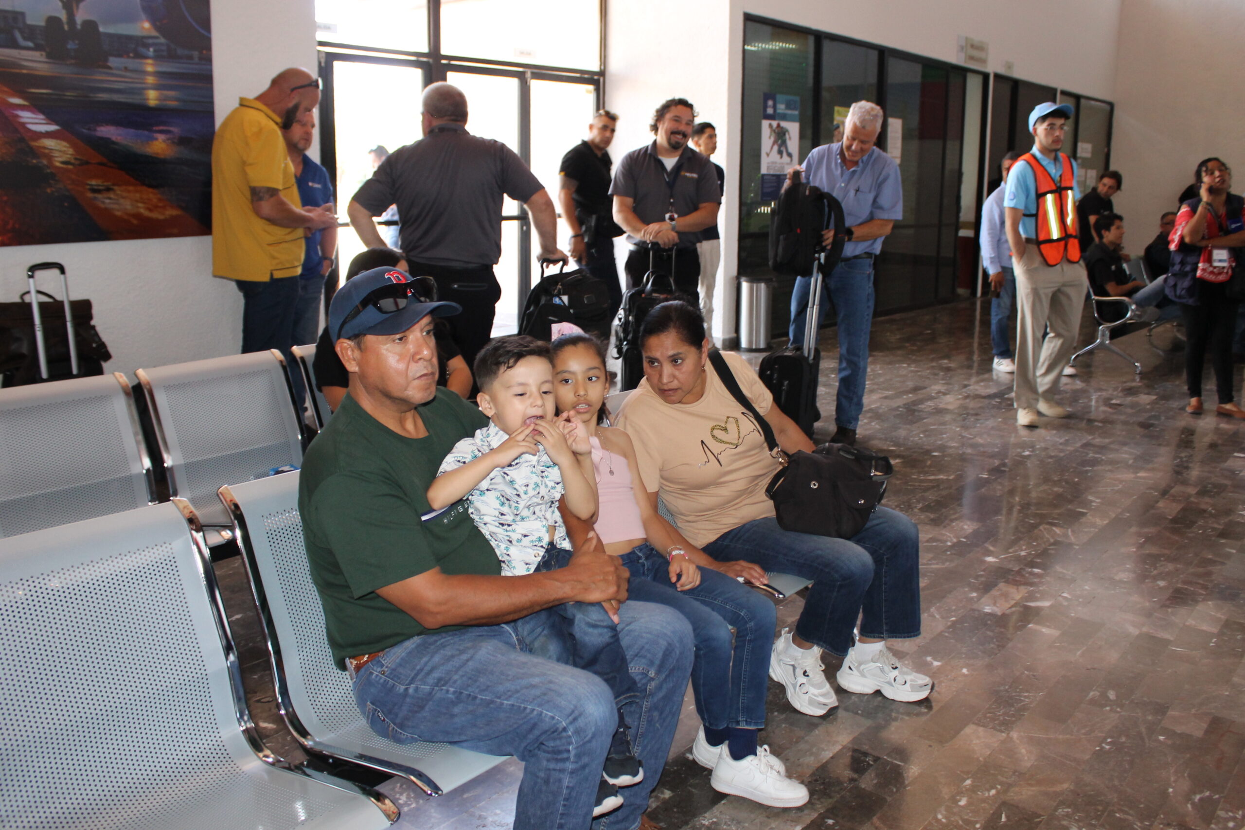 Un vuelo que acorta distancias familiares