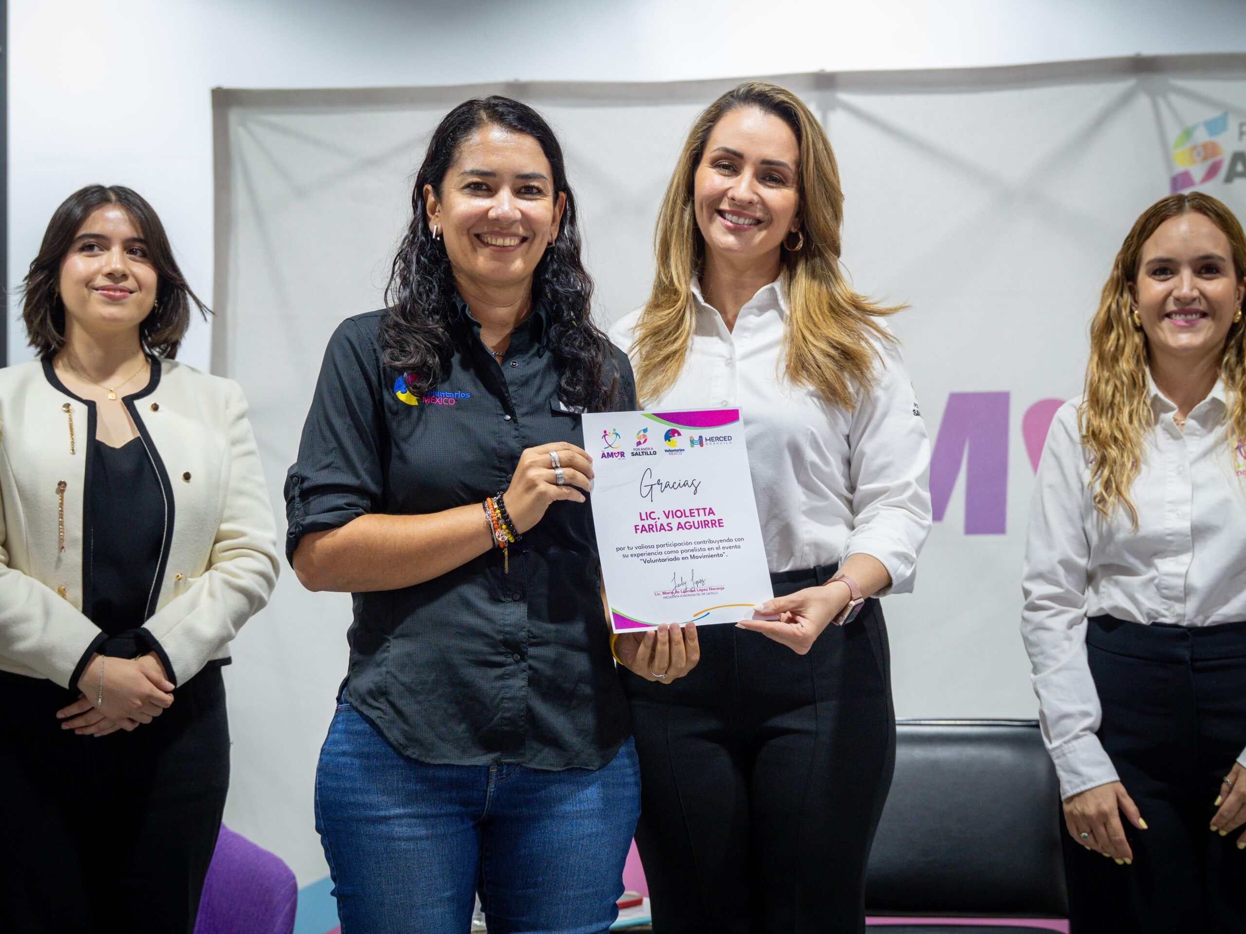 Trabajan Luly López y organizaciones para potencializar el voluntariado en Saltillo