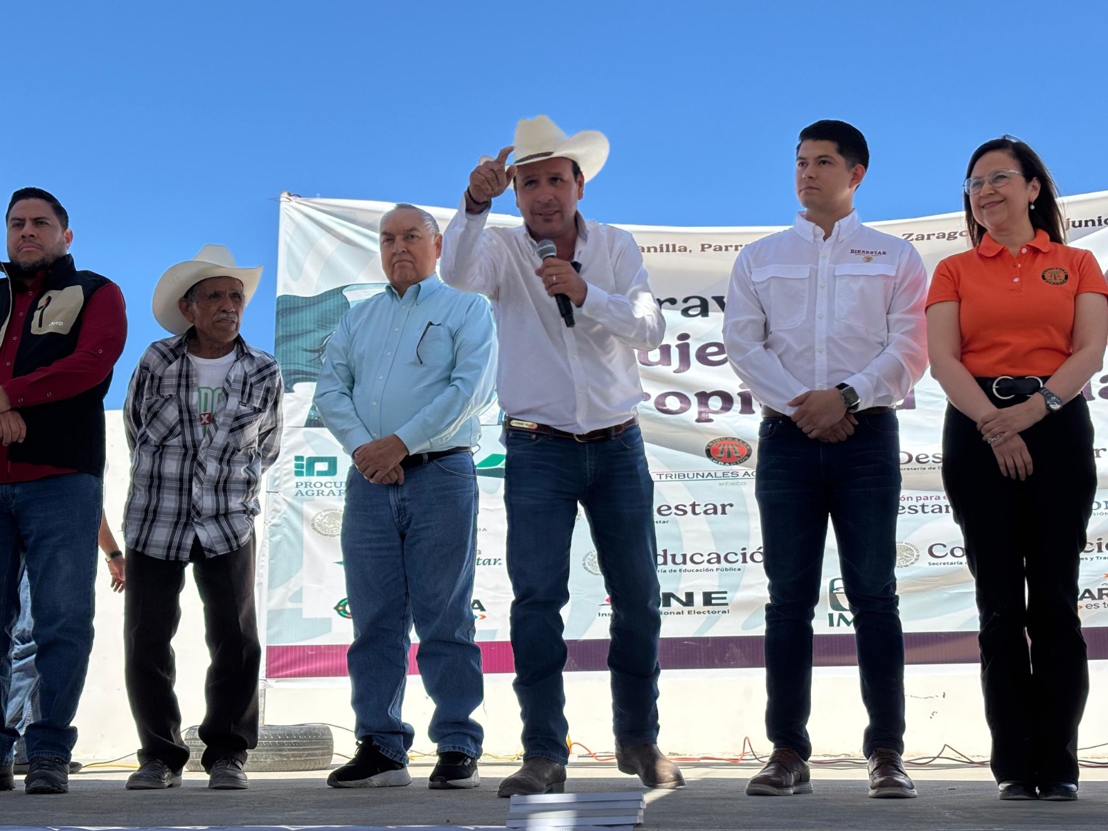 Testifican campesinos beneficios de la coordinación interinstitucional