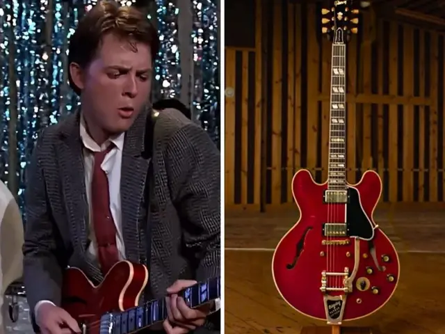 Perdieron la famosa guitarra de Marty en «Volver al Futuro»; piden ayuda para encontrarla