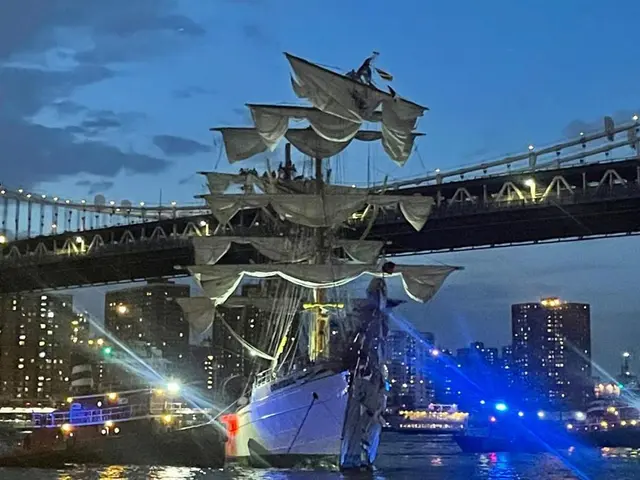 Trasladan Buque Cuauhtémoc a astillero en NY para evaluación y reparación