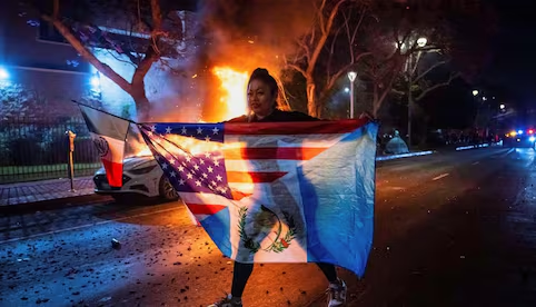 Trump invocará ley de insurrección por las protestas contra redadas migratorias; las califica de «terribles»
