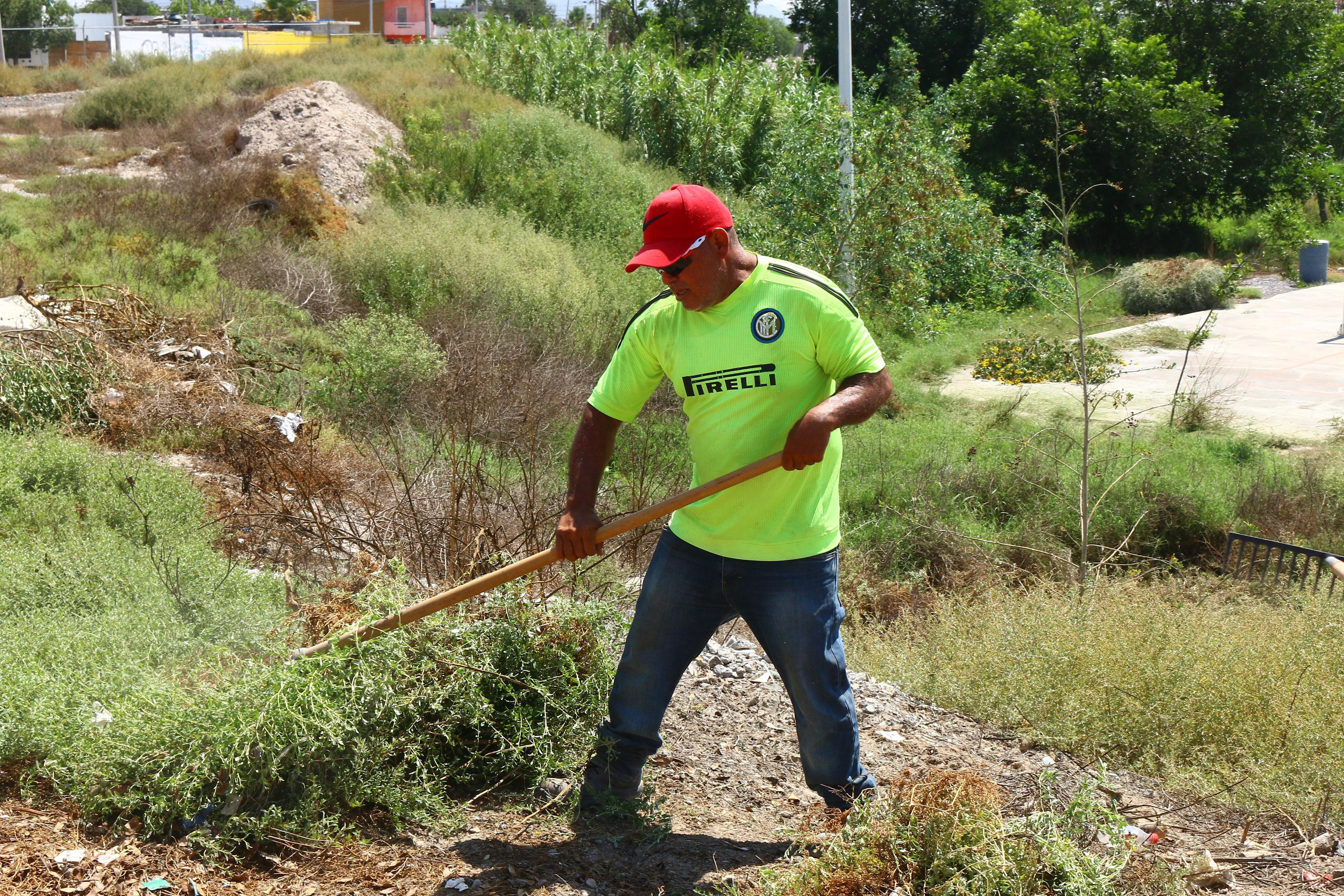 Gobierno Municipal impulsa jornada de reforestación y mantenimiento en COBAC Ramos Arizpe