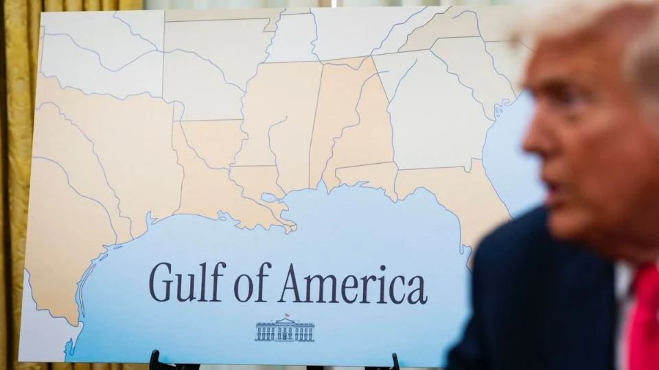 Trump Mobile elimina de su sitio web el mapa de cobertura por mantener el término Golfo de México