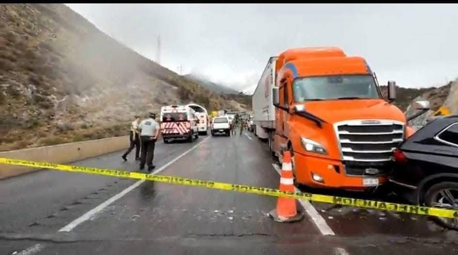 Cierre total en la 57 por accidente en Los Chorros; una persona pierde la vida