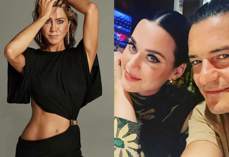 ¿Jennifer Aniston la tercera en discordia? Rumores sacuden a Katy Perry y Orlando Bloom