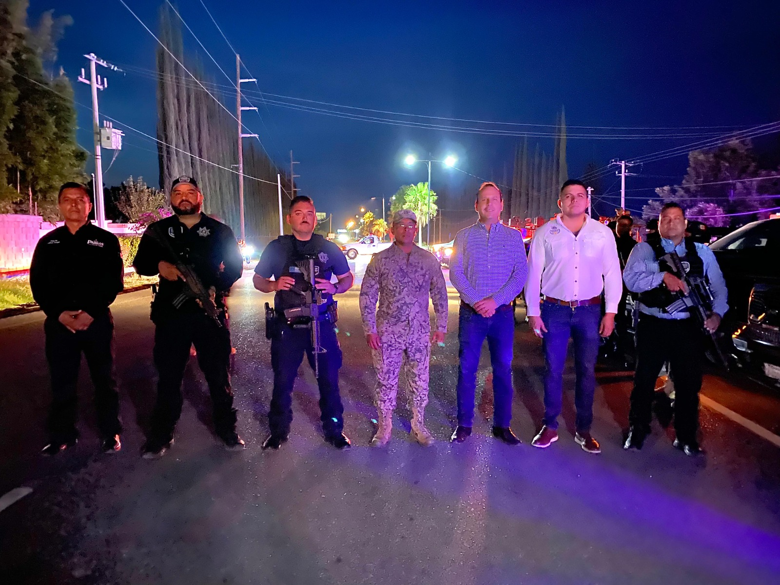 Despliegan operativo conjunto de seguridad para la prevención del delito