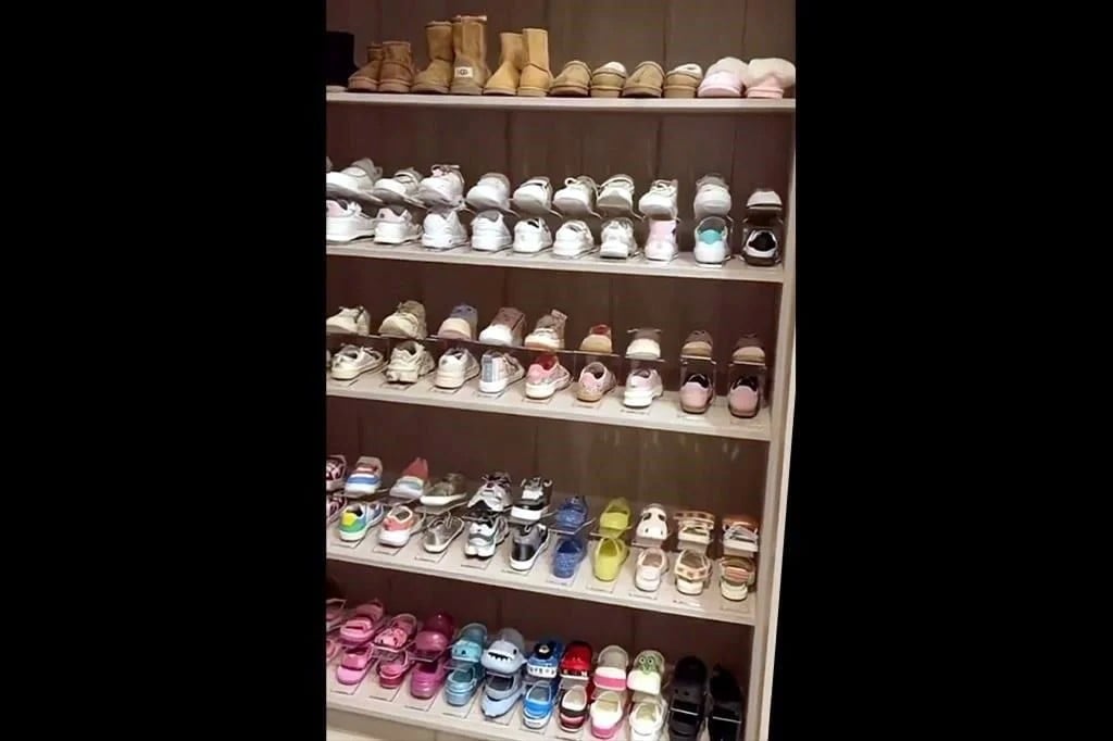 Presumen más de 120 pares de zapatos de hija de Samuel