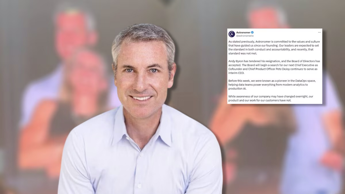 Renuncia CEO de Astronomer tras escándalo con Coldplay