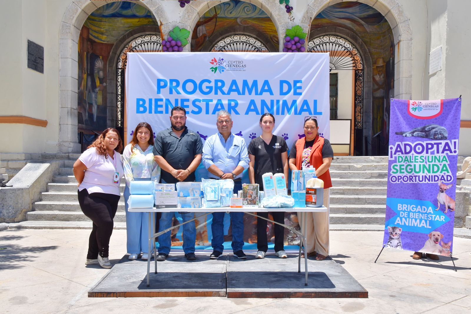 PROMUEVE 4-C BIENESTAR ANIMAL CON CAMPAÑA “PATITAS UNIDAS”