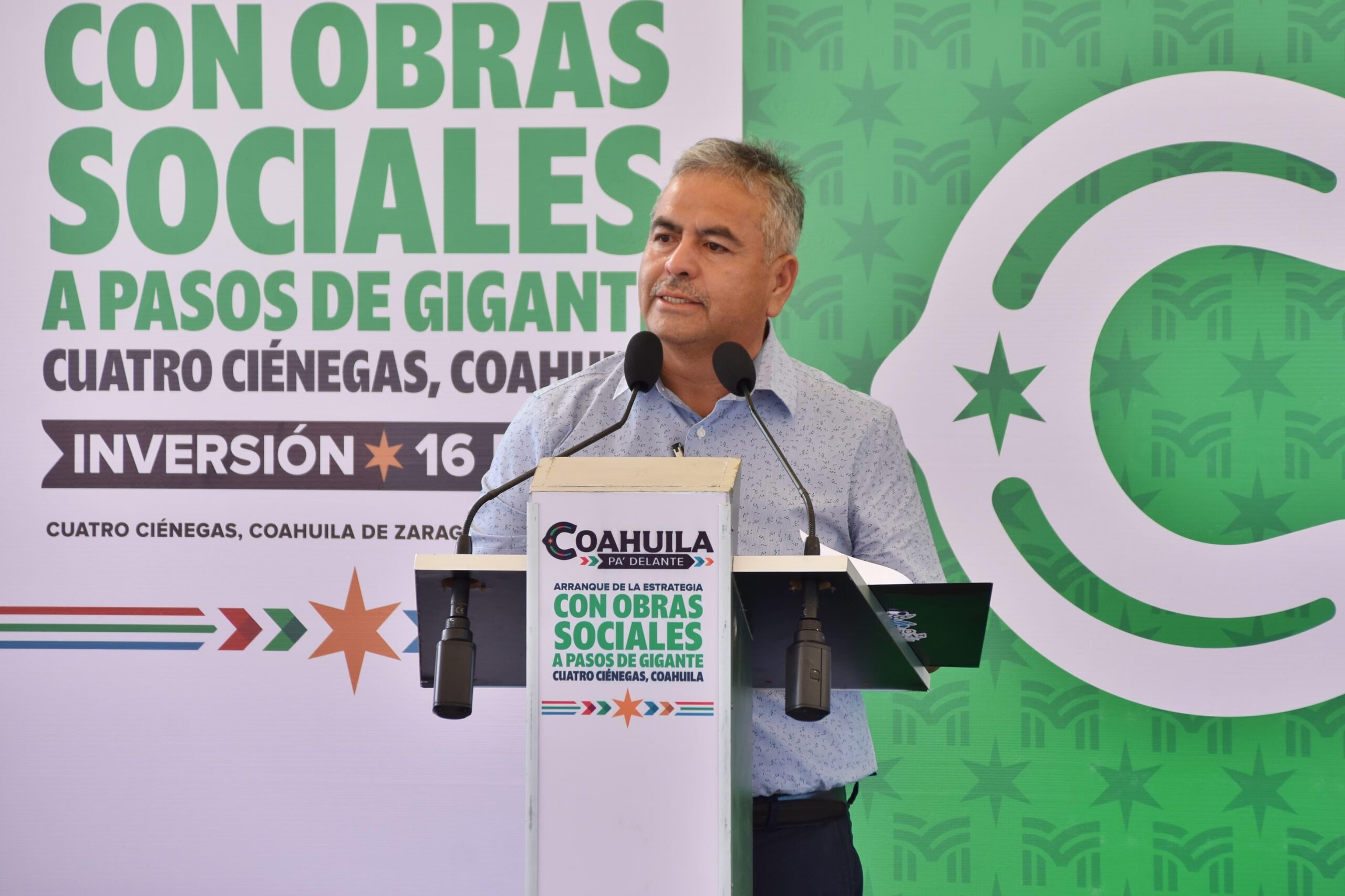Arrancan Víctor y Manolo grandes obras en Ciénegas
