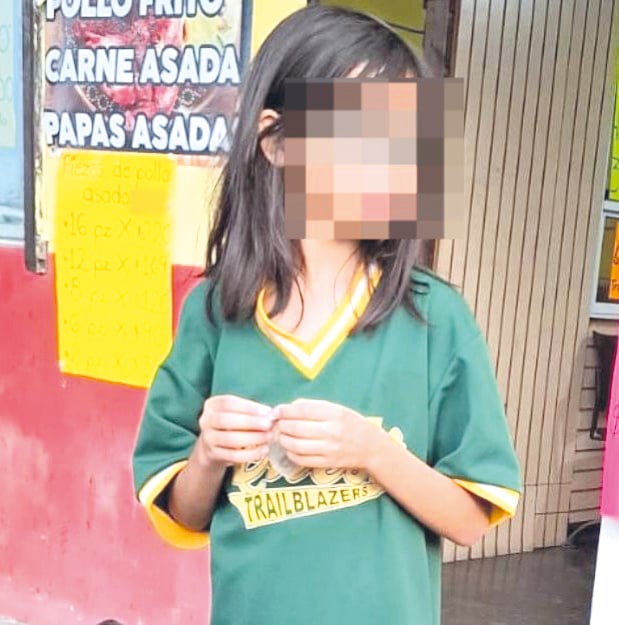 Rescatan a niña que escapó del maltrato