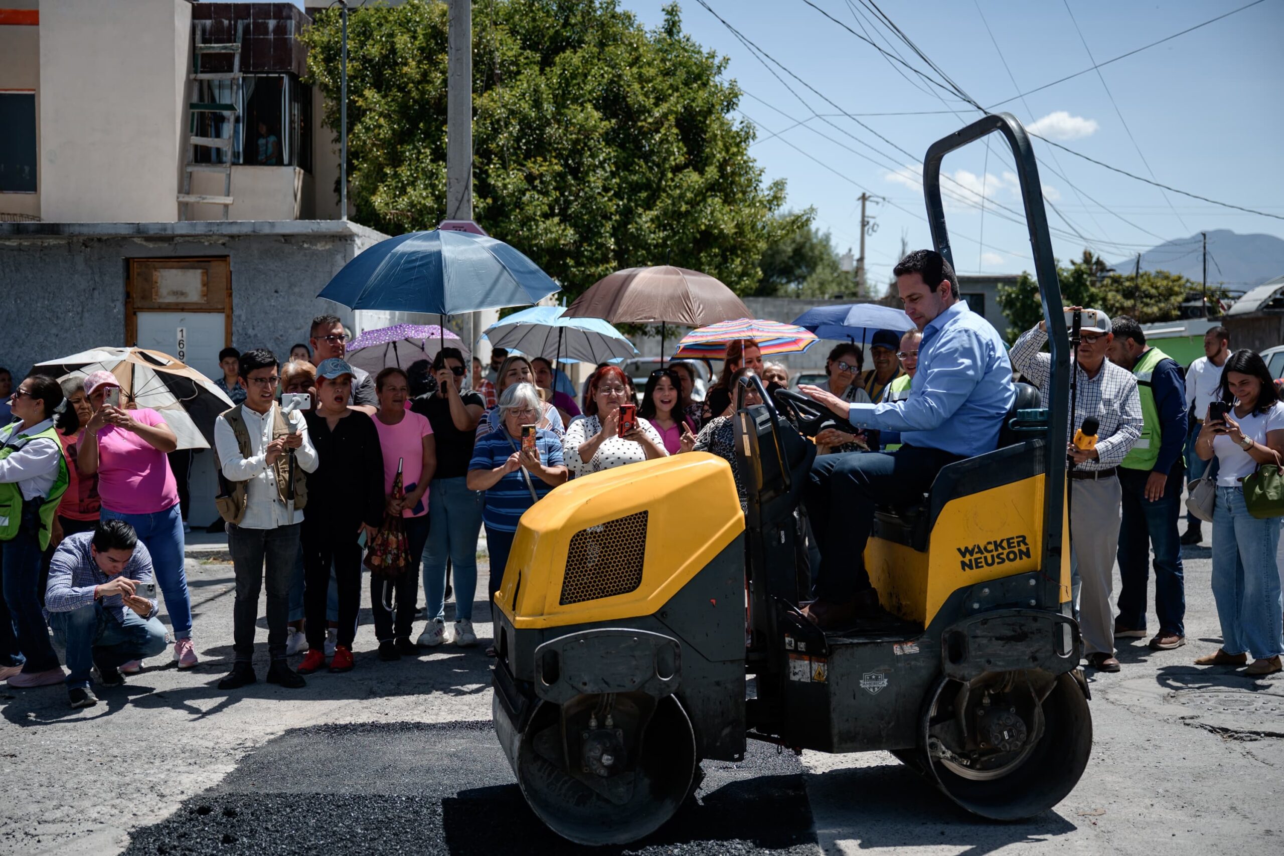 Siguen labores de bacheo: Javier Díaz